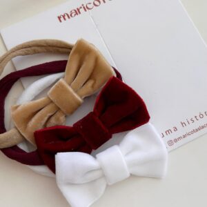 Faixa Liz veludo tamanho P