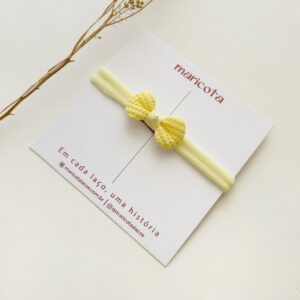 Faixa Laço Tricot