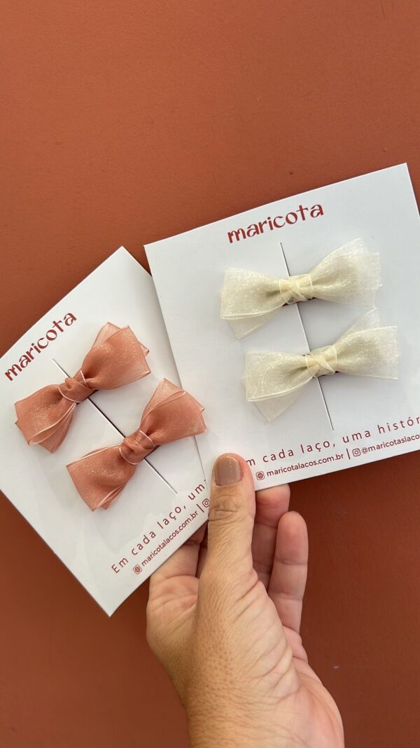 Par Tereza organza tamanho P - Imagem 2