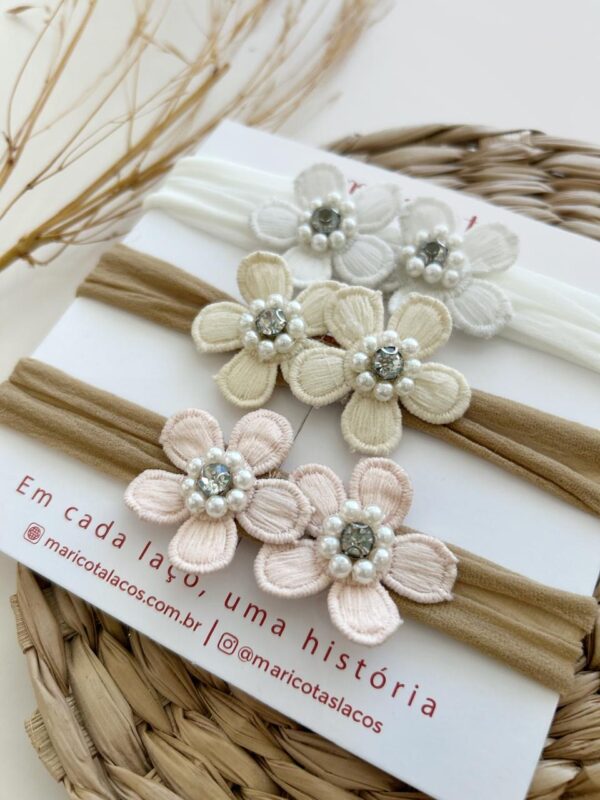 Faixa flores luxo