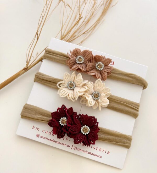 Faixa Flores luxo