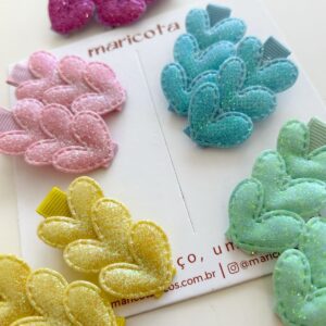 par aplique hairclip