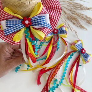 Tiara Chapéu junino.