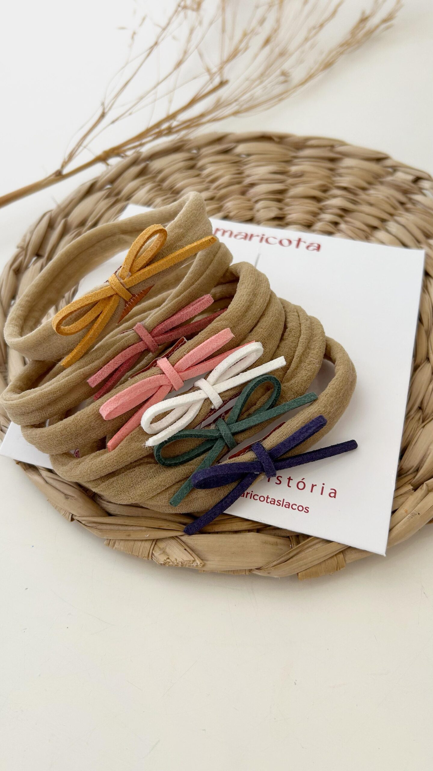 Faixa Lara camurça tamanho PP