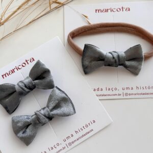 Faixa Liz veludo brilho tamanho P