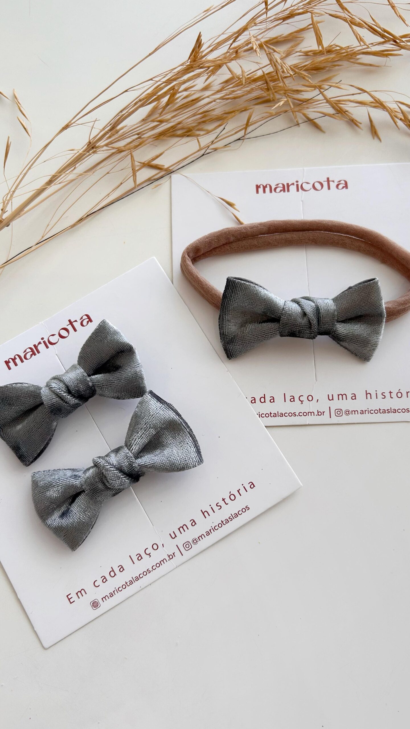 Faixa Liz veludo brilho tamanho P