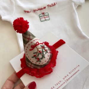 Body " Meu primeiro Natal".