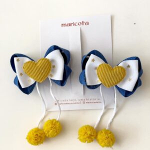 Par Mel Luxo Com Aplique P