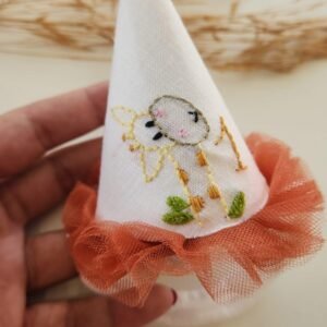 Chapéu aniversário girafinha
