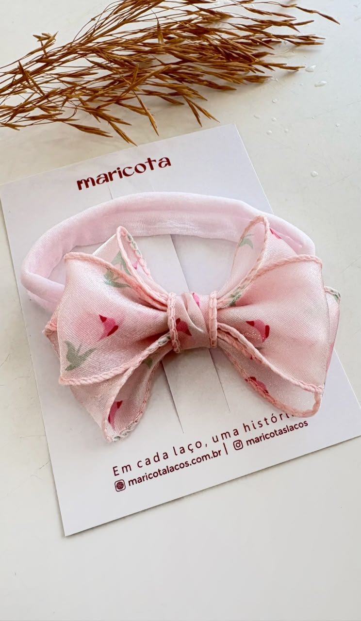 Faixa Celina luxo tamanho intermediário.